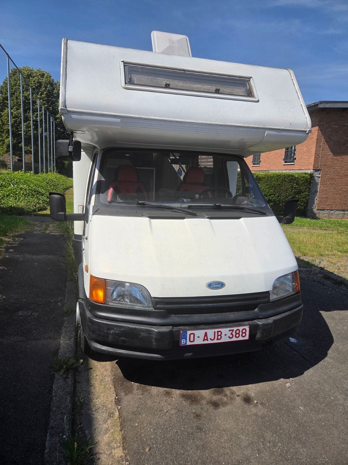 Camping-car ford transit, Caravans en Kamperen, Mobilhomes, meer dan 6, Buscamper of Camperbus, Ford, Ford, 6 tot 7 meter, Diesel