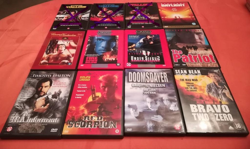 Dvd actie, Cd's en Dvd's, Dvd's | Actie, Zo goed als nieuw, Actie, Ophalen of Verzenden