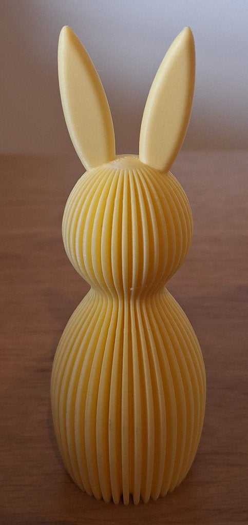 Originele 3D-geprinte paashaas in Japandi-stijl, NIEUW, Diversen, Ophalen of Verzenden, Nieuw