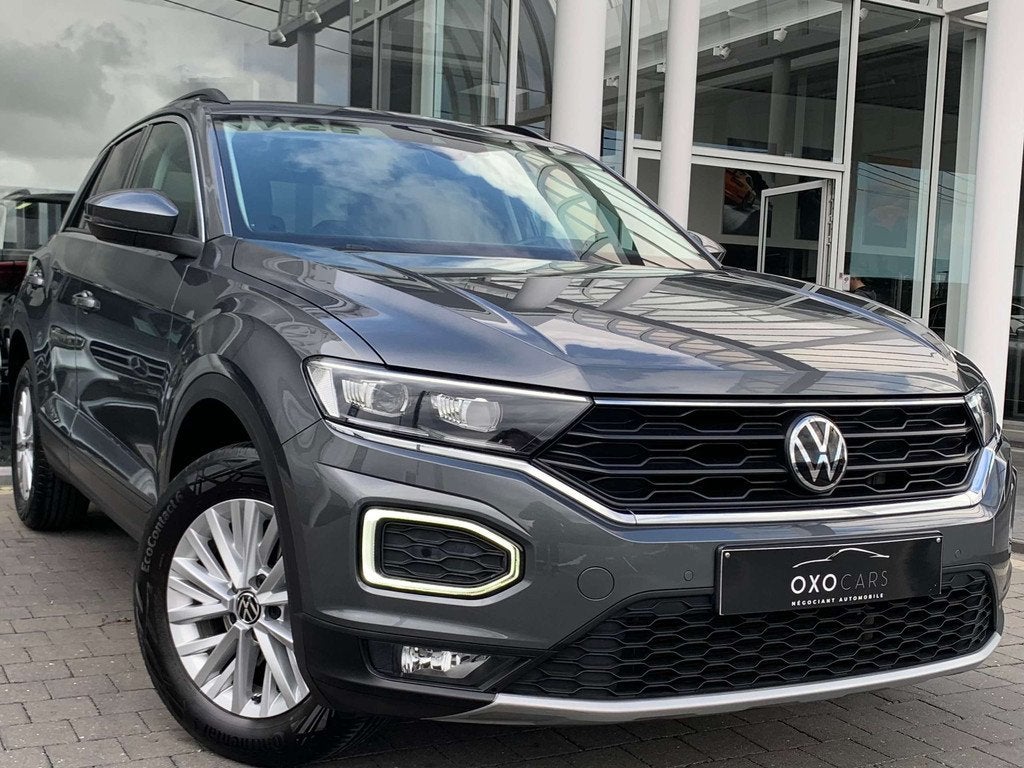 Volkswagen T-Roc 1.0TSI / Xenon / Gps / Cruise / CarPlay / L, Autos, Volkswagen, Argent ou Gris, Achat, Euro 6, Entreprise