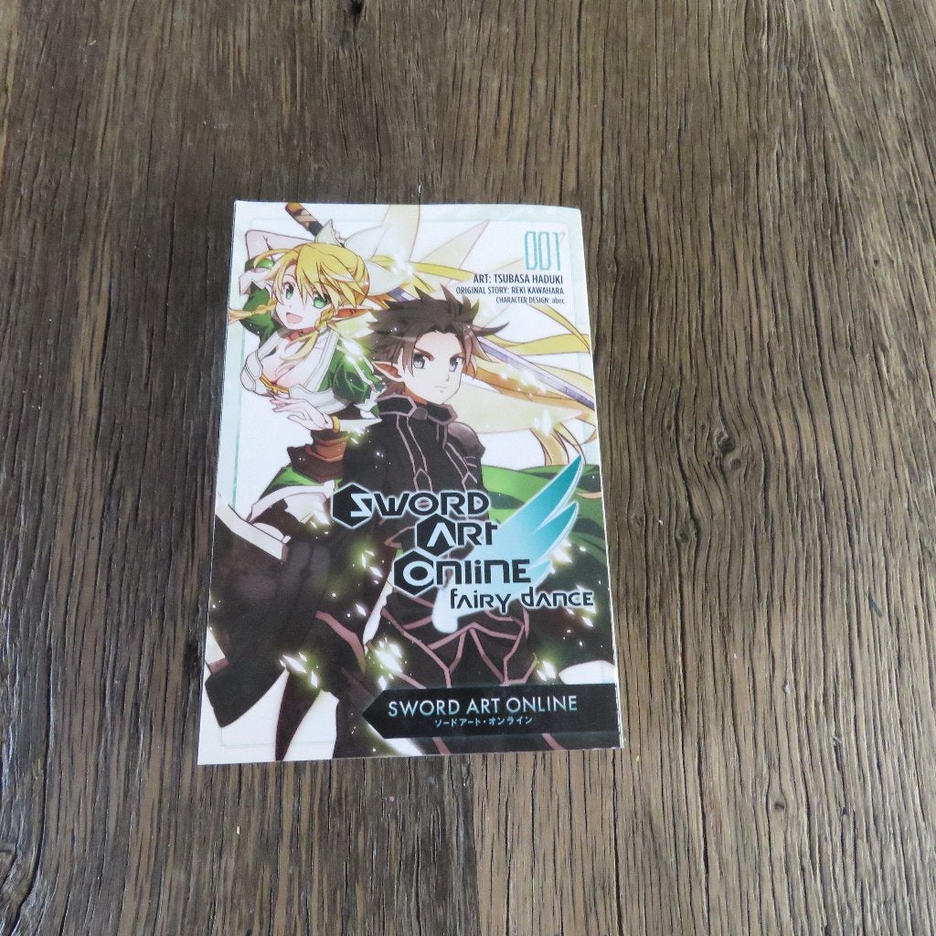 Manga Sword Art Online Fairy Dance Reki Kawahara Art Haduki, Enlèvement ou Envoi