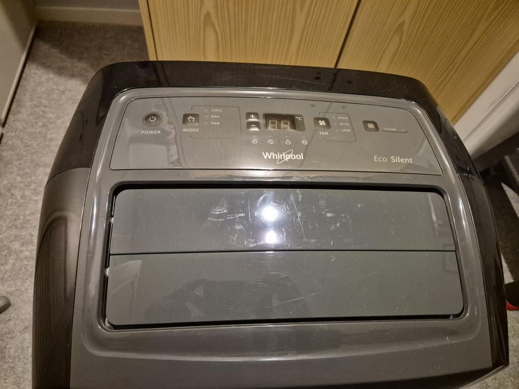 Mobiele airco whirlpool pacb29co, Ophalen, Timer, 3 snelheden of meer, Mobiele airco