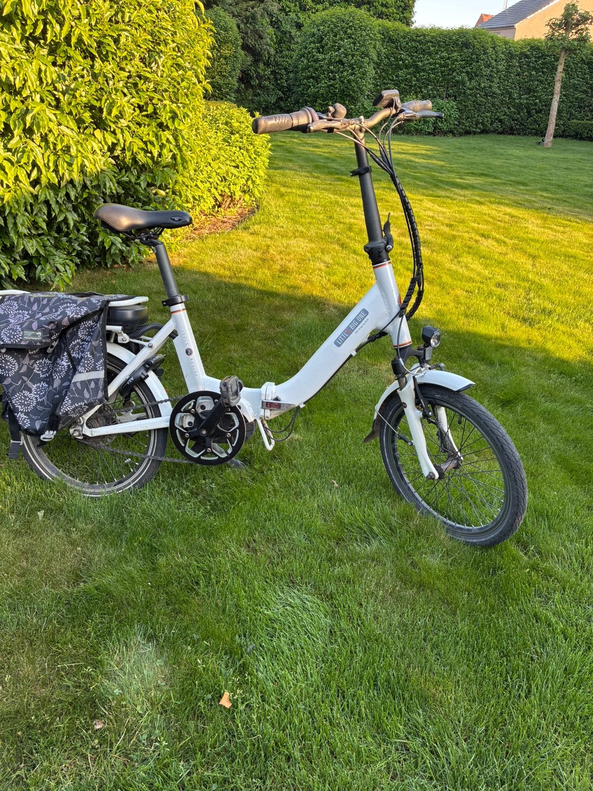 Plooifiets  Jools electrisch, Gebruikt, Versnellingen, Totaal opvouwbaar, Trommelrem