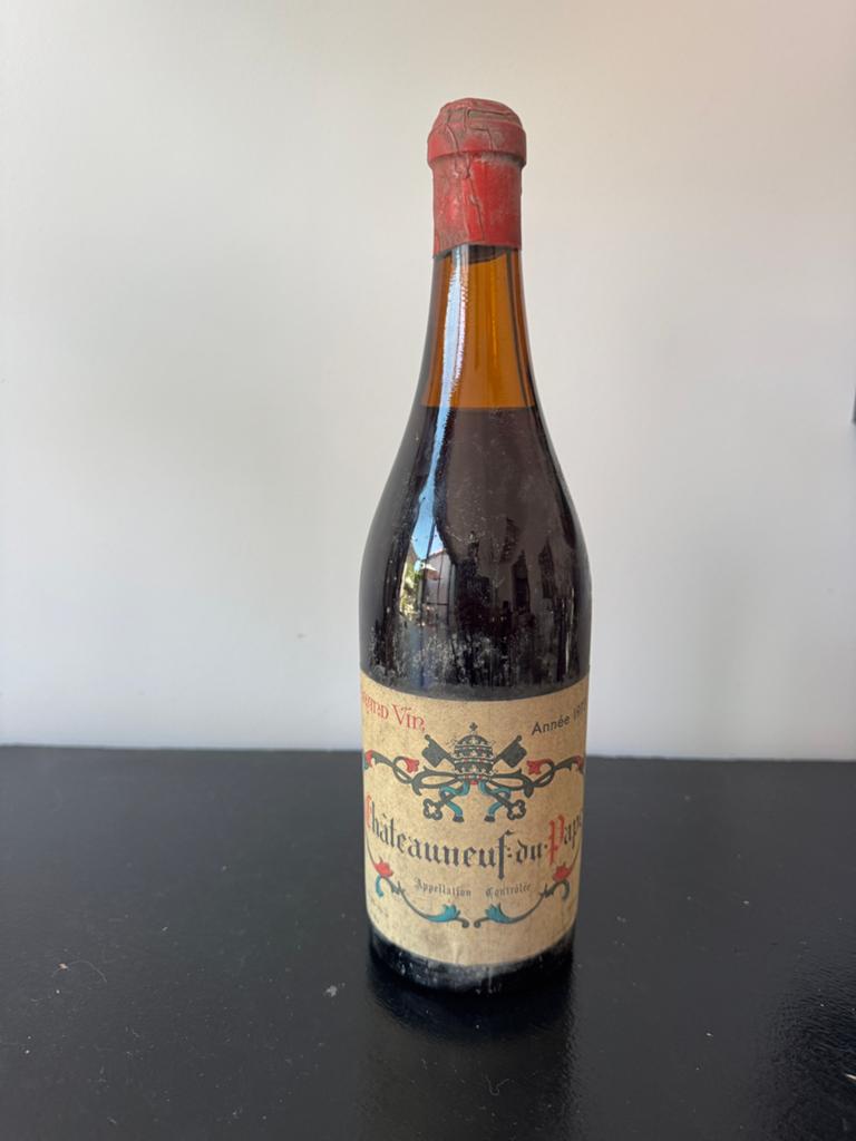 Châteauneuf du Pape 1973, Collections, Pleine, Enlèvement, France, Vin rouge
