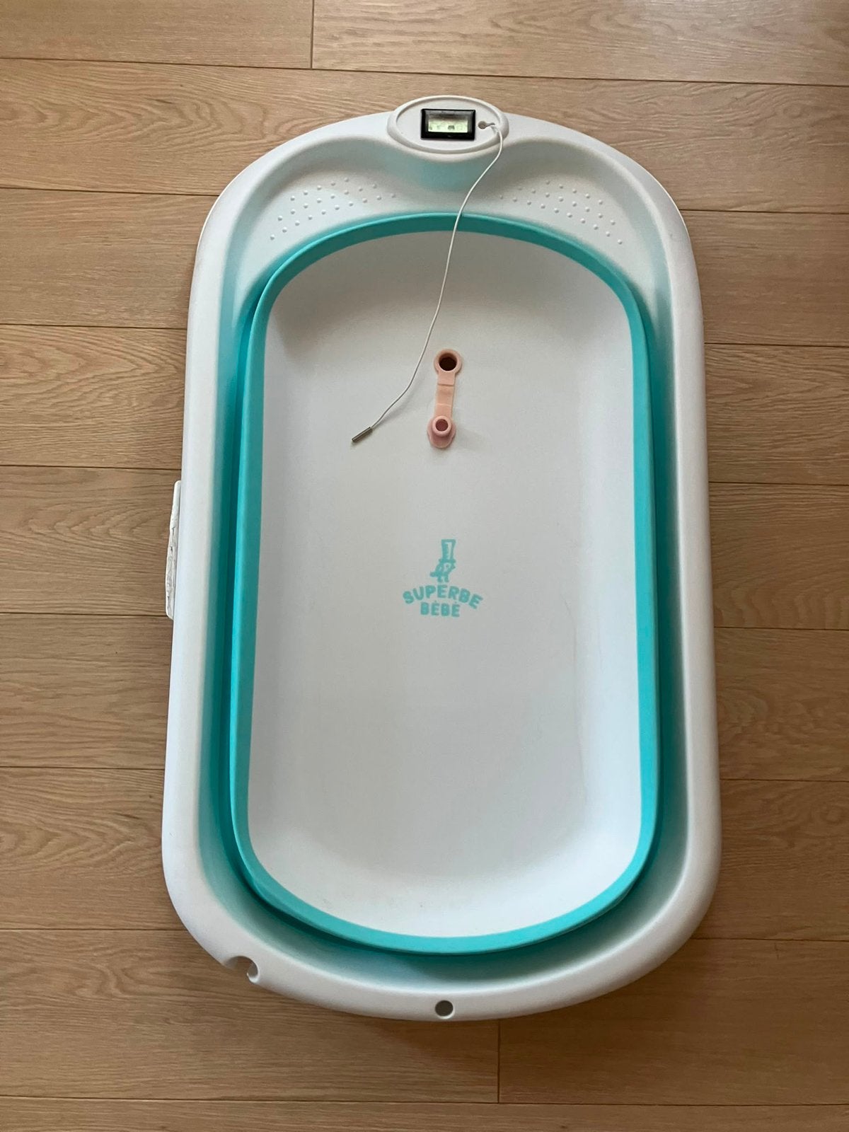 Baignoire bébé avec sonde, Enfants & Bébés, Bains & Soins, Enlèvement ou Envoi, Comme neuf, Baignoire