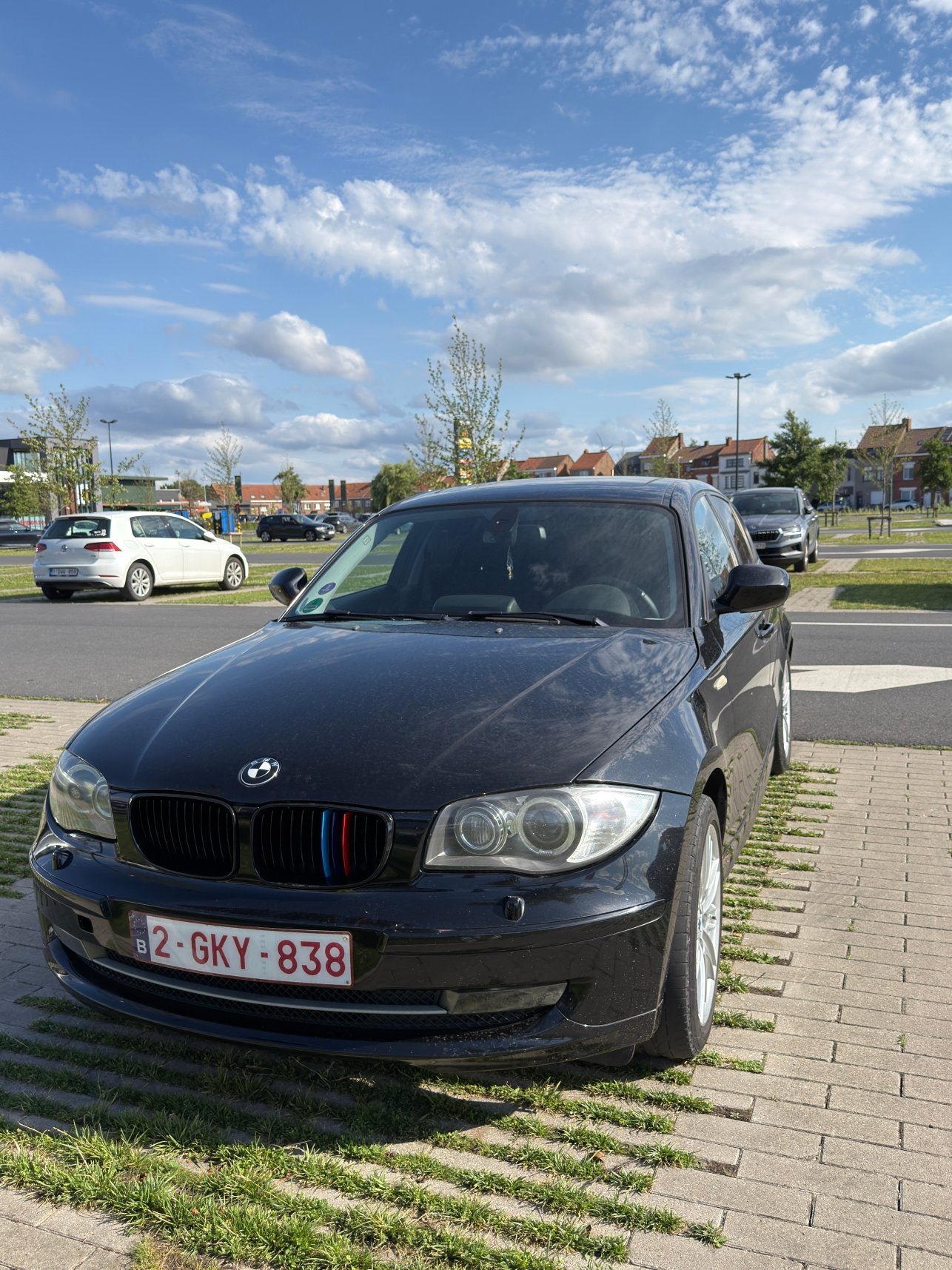BMW 118i Edition Sport, Auto's, Zwart, Leder en Stof, Zwart, Particulier