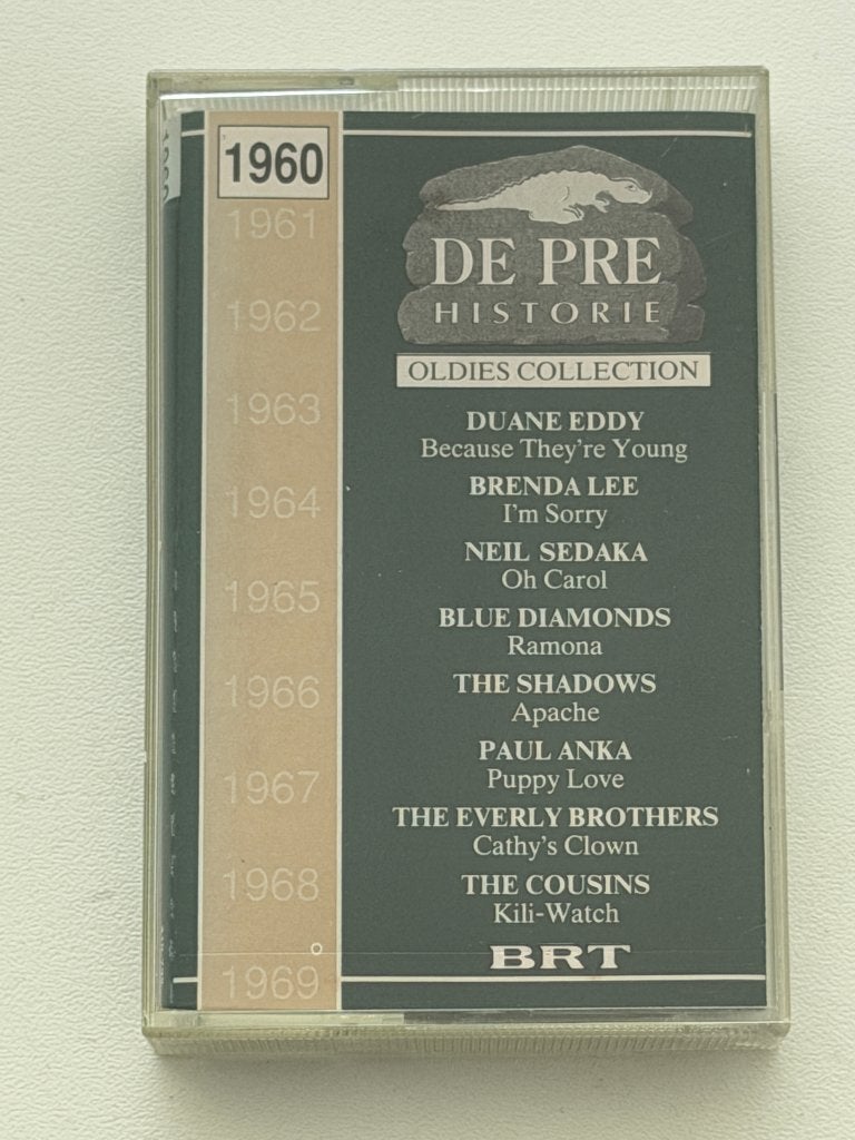 Various ‎– De Pre Historie 1960 (Cassette), CD & DVD, Cassettes audio, Enlèvement ou Envoi, Utilisé, Pop, Originale