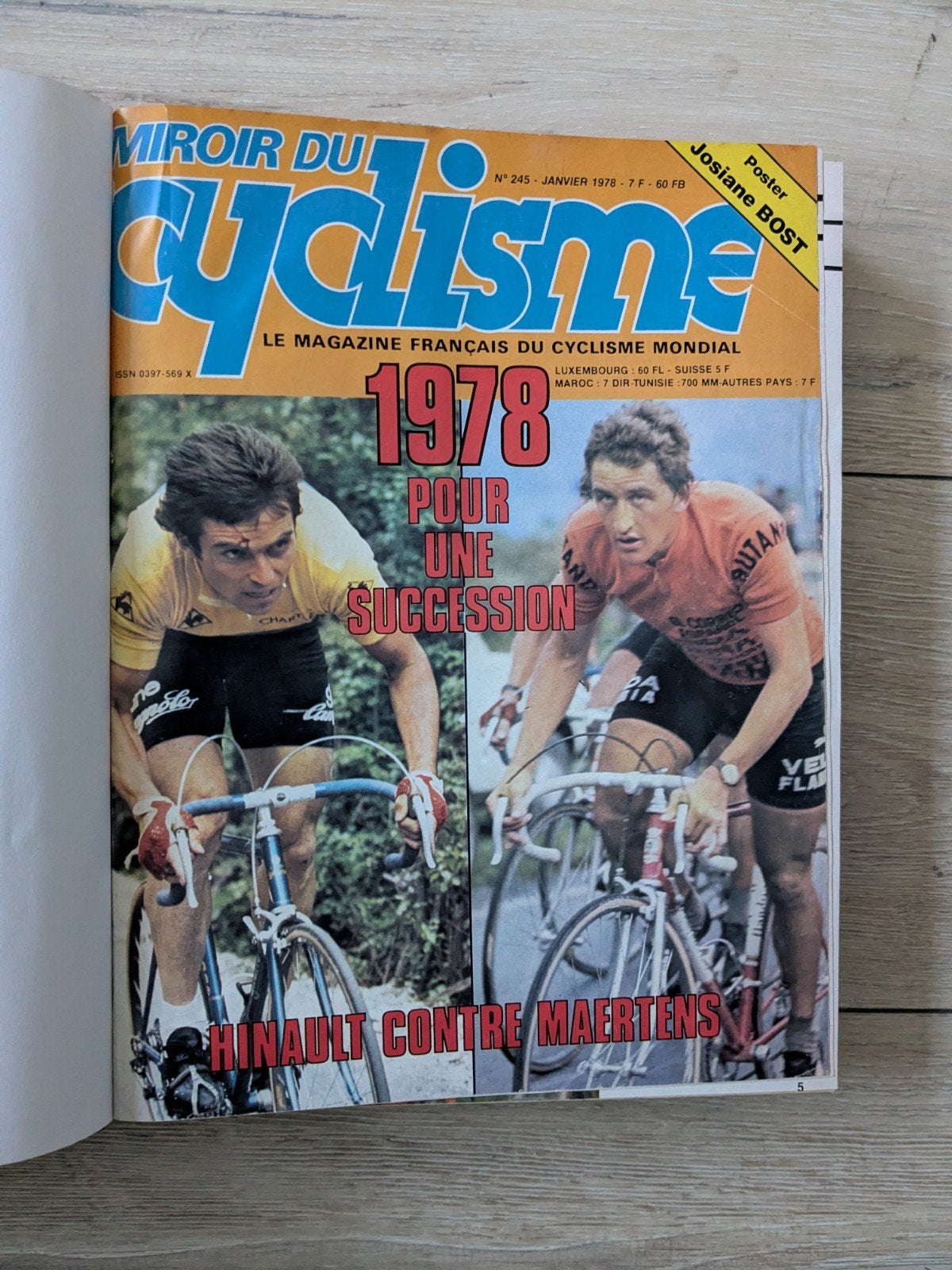 17 magazines Miroir du Cyclisme Année 1978, Livres, Enlèvement ou Envoi, Utilisé, Sports et Loisirs