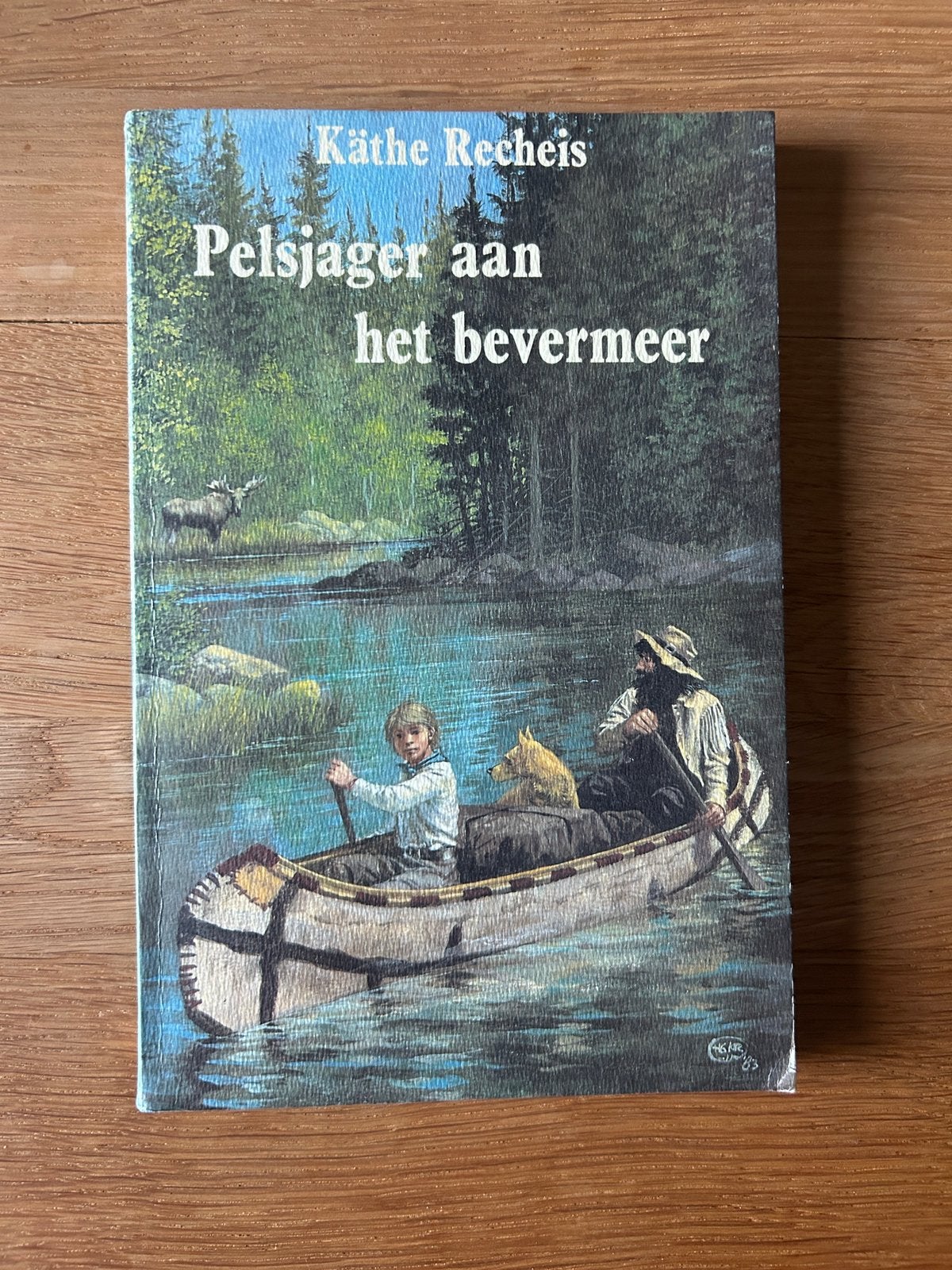 Jeugdboek. Pelsjager aan het bevermeer. Käthe Recheis., Boeken, Kinderboeken | Jeugd | 10 tot 12 jaar, Gelezen, Fictie, Ophalen of Verzenden