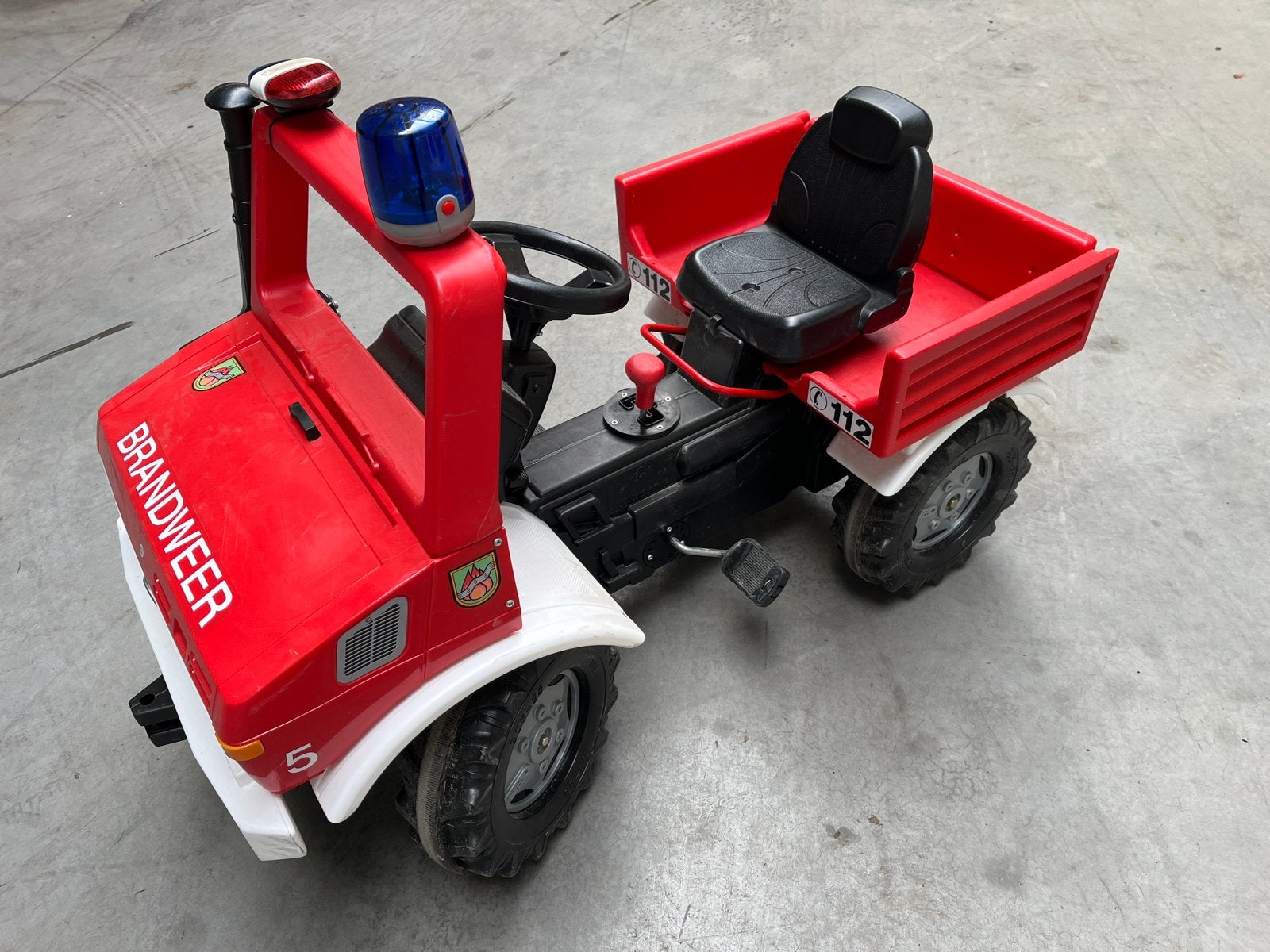 Rolly Toys Mercedes Unimog Brandweer, Kinderen en Baby's, Ophalen, Zo goed als nieuw