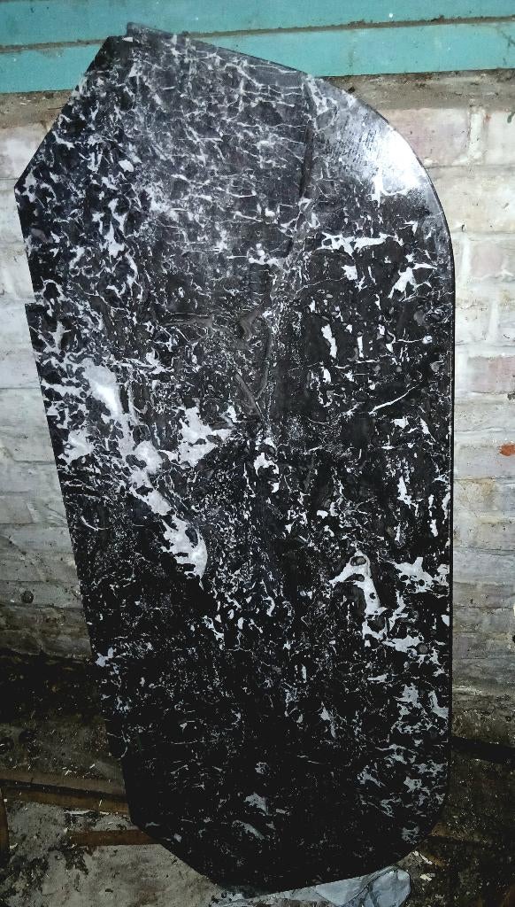 Antiek Marmeren Blad - Grand Antique d'Aubert - 100cm, Ophalen