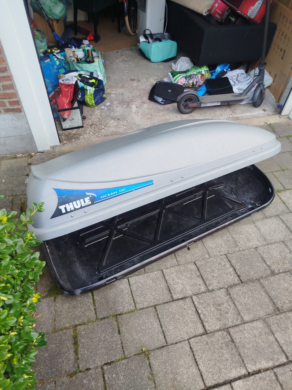 Coffre de toit Thule 200, Autos : Divers, Coffres de toit, Utilisé, Enlèvement