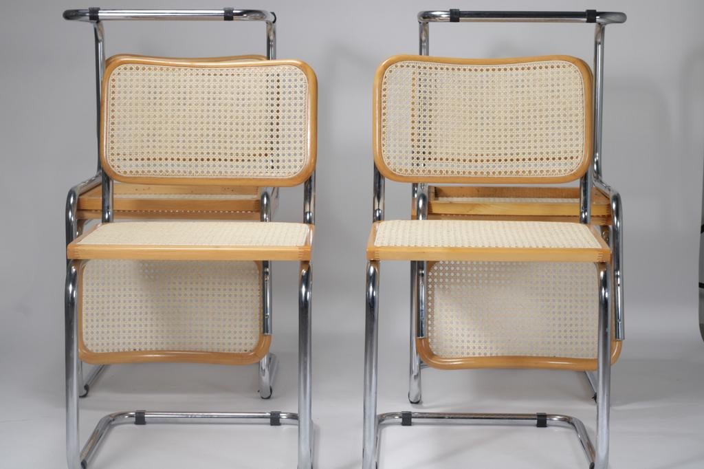 Chaises de style Marcel Breur, Maison & Meubles, Chaises, Comme neuf, Enlèvement ou Envoi