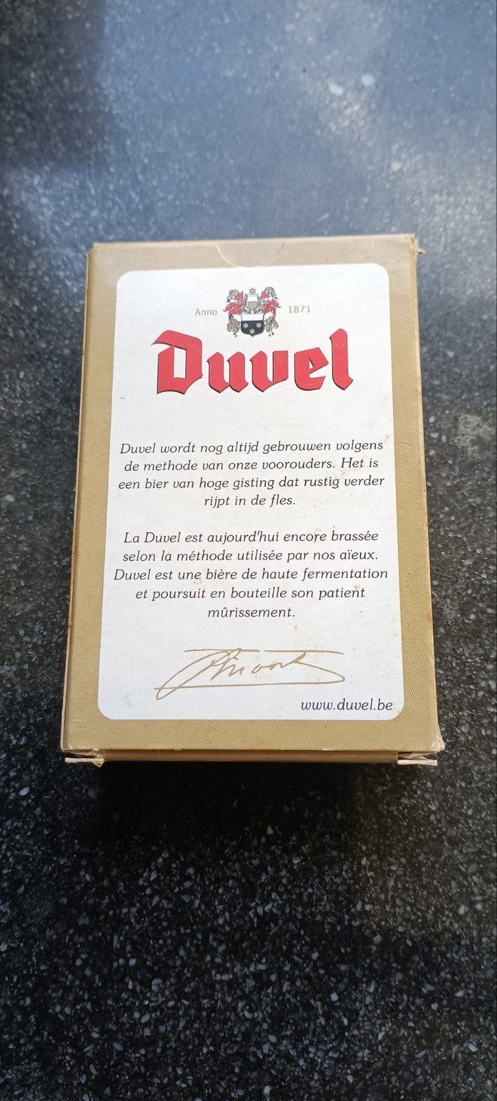Nieuw compleet kaartspel Duvel oude versie, Verzamelen, Ophalen of Verzenden, Duvel