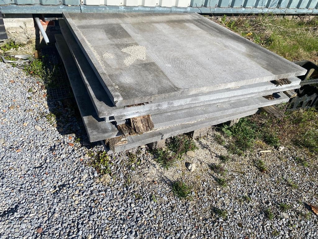 5 Stenen platen, Tuin en Terras, Bielzen en Borduren, Gebruikt, Overige typen, Natuursteen, Minder dan 25 cm, 100 tot 200 cm, 25 cm of meer