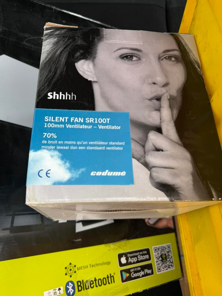 Codumé Silent fan SR100T luchtventilator badkamer. NIEUW, Enlèvement ou Envoi, Neuf