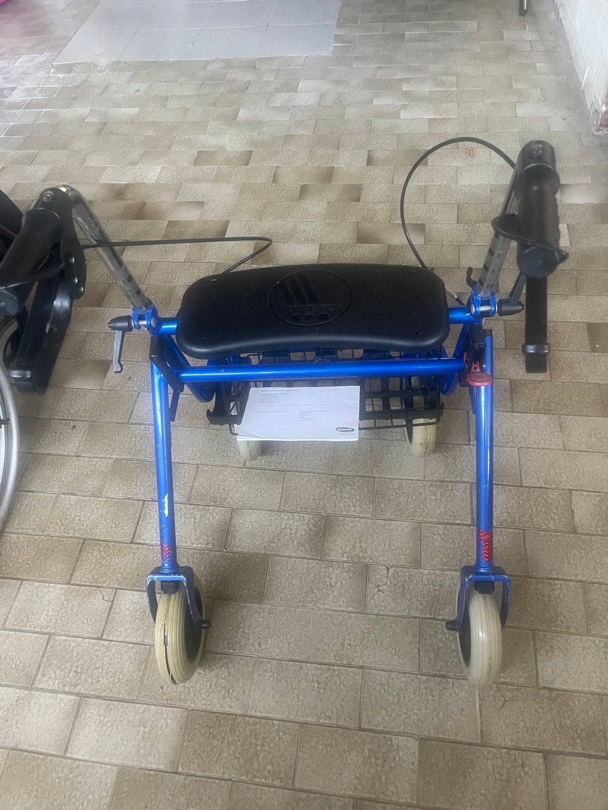 Rolstoel en rollator, Diversen, Ophalen of Verzenden, Inklapbaar, Gebruikt, Duwrolstoel