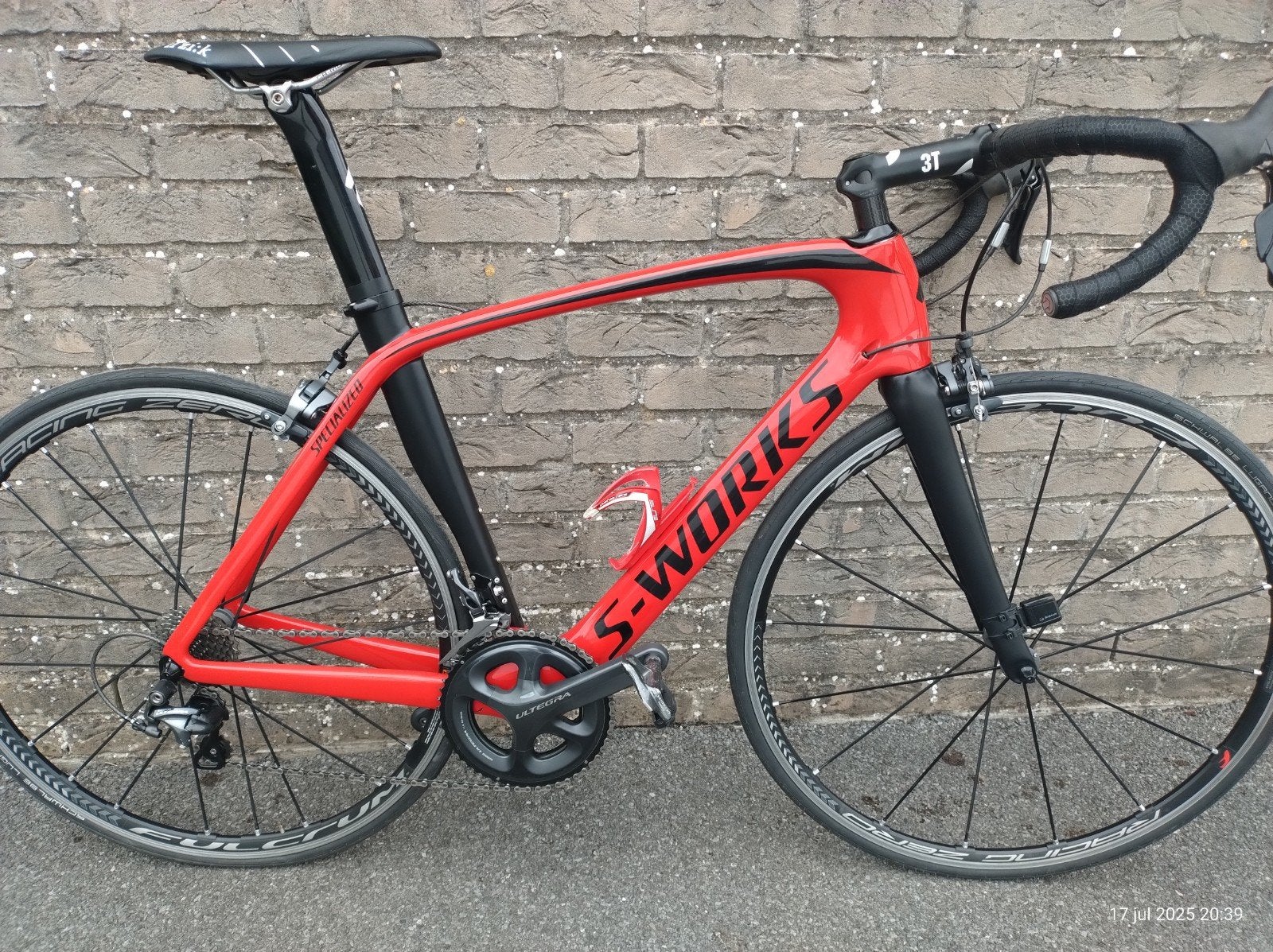 Specialized venge s-works, Ophalen