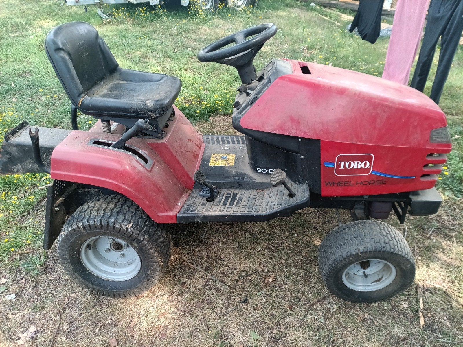 Torro 190dh twin cilinder, Tuin en Terras, Zitmaaiers, Ophalen, Opvangbak