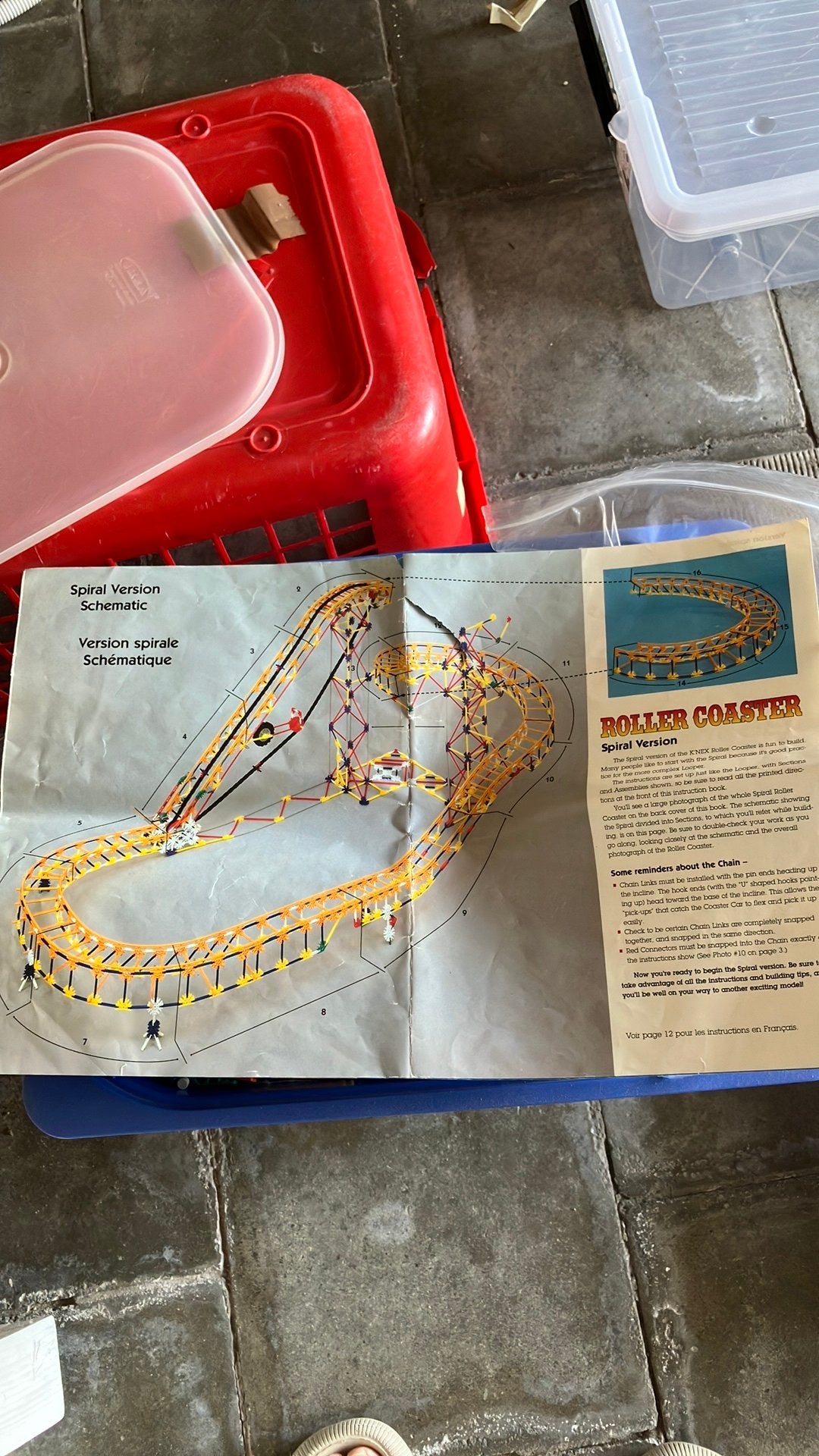 KNEX Roller Coaster + andere, Sports nautiques & Bateaux, Pêche à la ligne | Pêche en mer, Utilisé, Enlèvement
