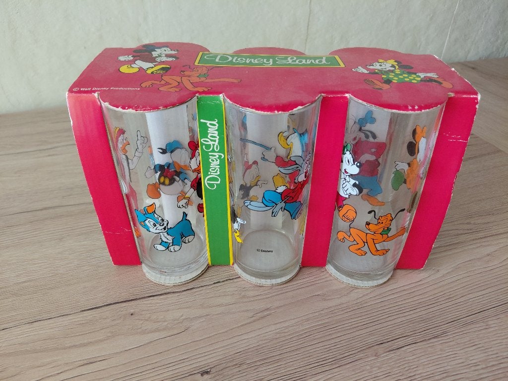Verres Disney, Collections, Verres & Petits Verres, Enlèvement, Neuf, Verre à eau