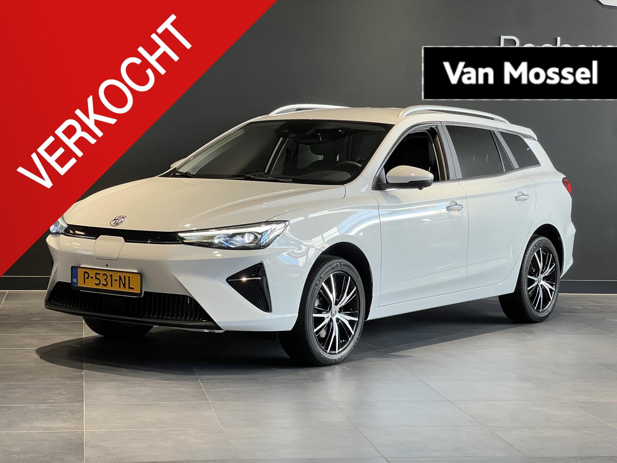 MG 5 Standard Range Luxury 50 kWh | Eerste eigenaar | Naviga, Gebruikt, 310 km, Wit, 5 deurs