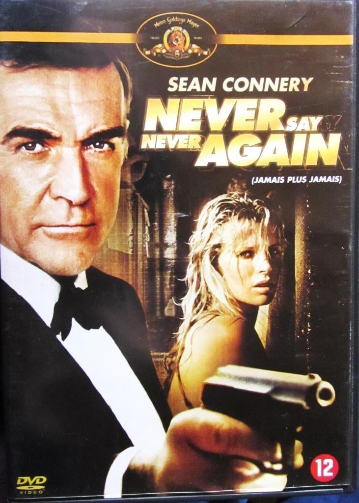 DVD ACTIE- NEVER SAY NEVER AGAIN (SEAN CONNERY)., Cd's en Dvd's, Alle leeftijden, Ophalen of Verzenden, Zo goed als nieuw, Actiethriller