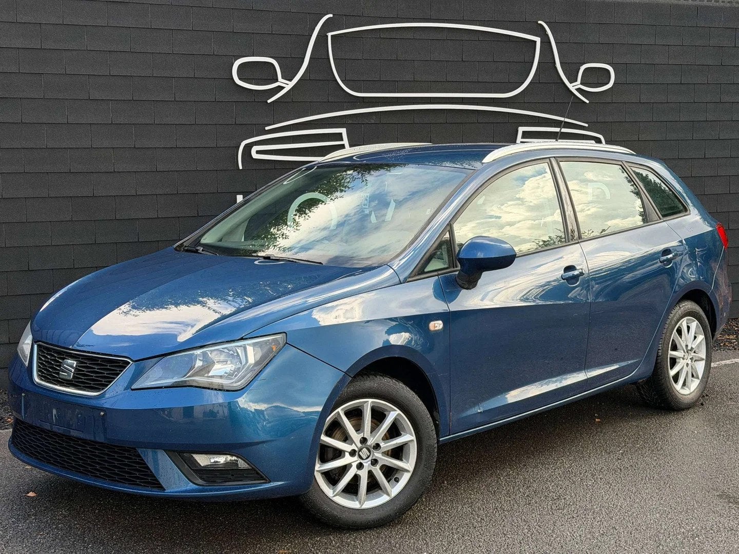 SEAT Ibiza ST 1.0i+AIRCO+ECRAN MULTIMEDIA+JANTES+EURO 6B, Stof, 110 g/km, Ibiza, Bedrijf