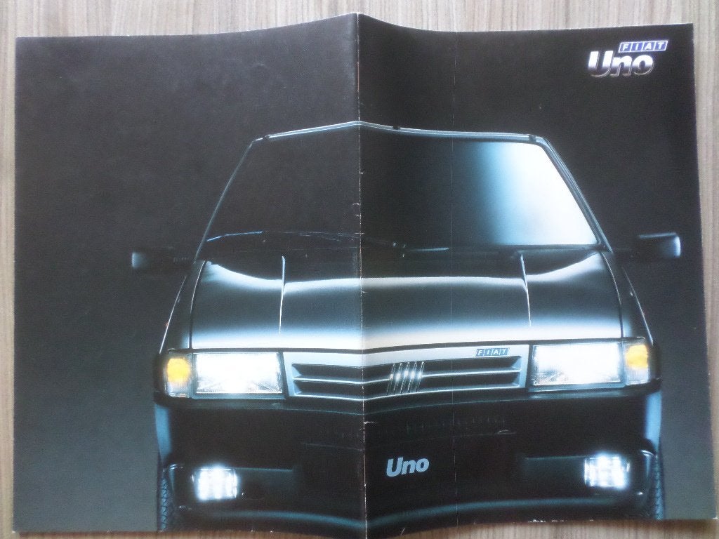 Brochure Fiat Uno, Enlèvement ou Envoi