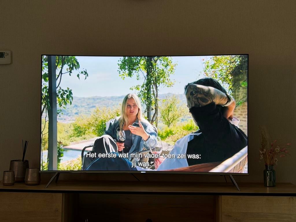 Samsung UE55KS7500, Audio, Tv en Foto, Televisies, Ophalen, Gebruikt, LCD, 100 Hz