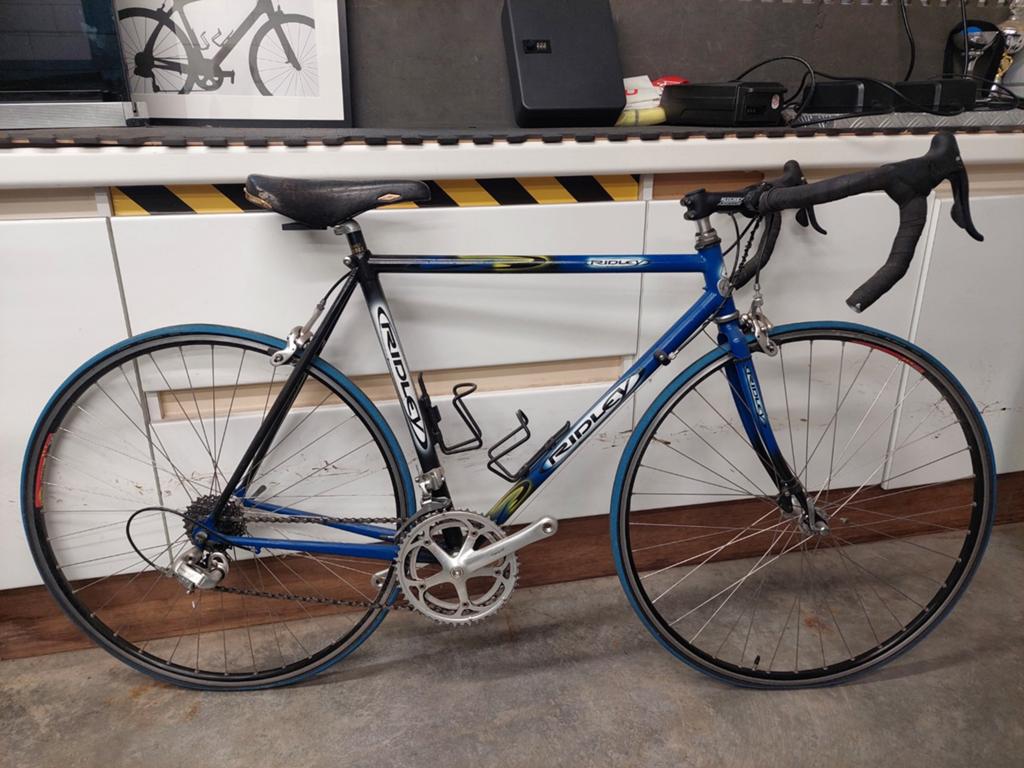 Koersfiets en heren fiets, Fietsen en Brommers, Fietsen | Racefietsen, Ophalen, Heren