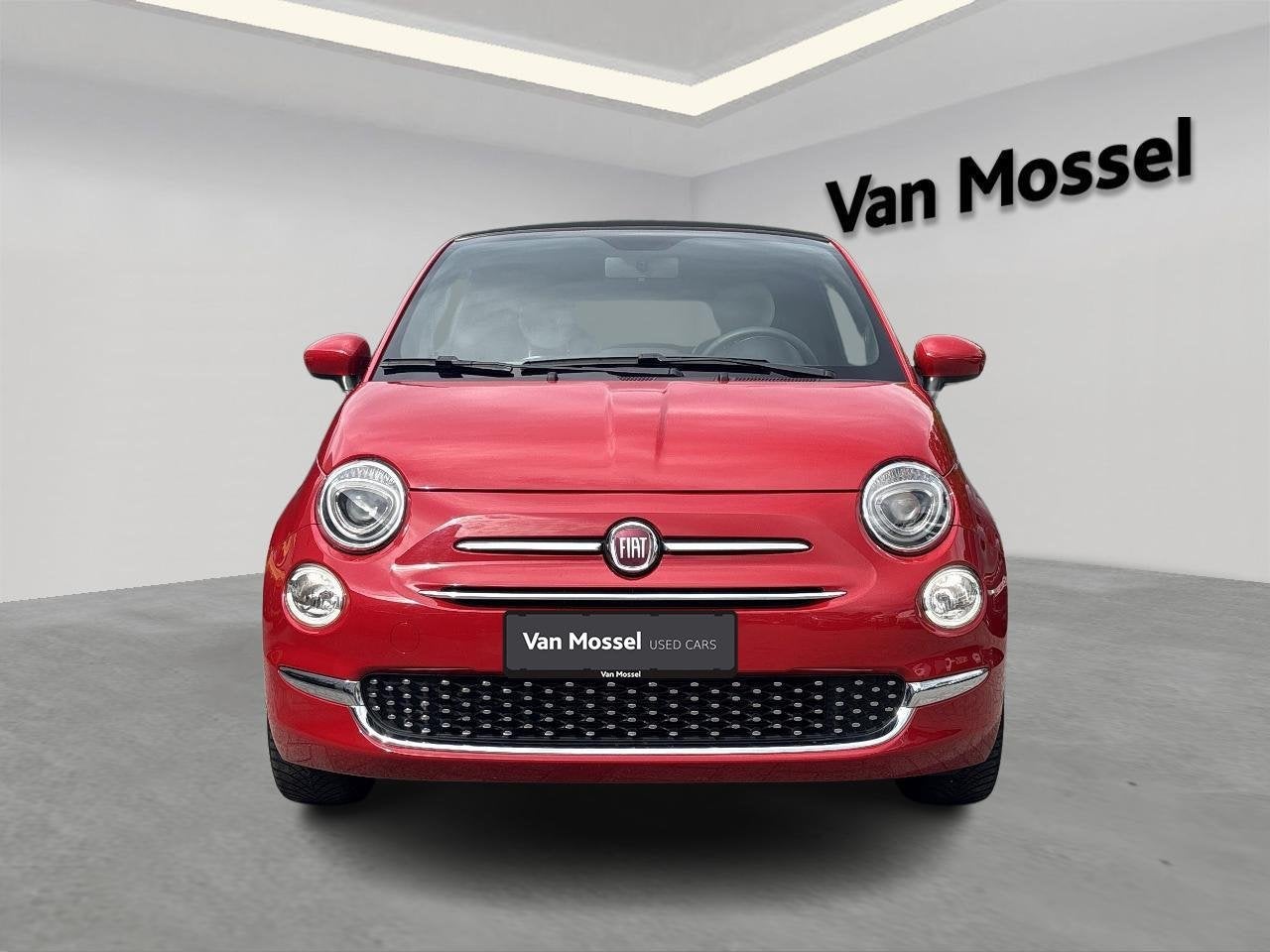 Fiat 500C 1.0 Hybrid 70 Dolcevita, Autos, Fiat, Rouge, Achat, 1055 kg, 2 portes