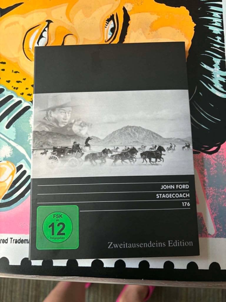 Stagecoach, import Duitsland met John Wayne. Geen Nl.subs., Import, Engels, Ophalen of Verzenden, Zo goed als nieuw