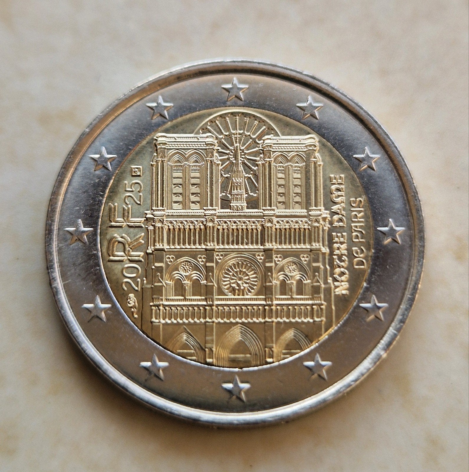 2025 France , 2 Euro Commemorative Coin, Ophalen of Verzenden
