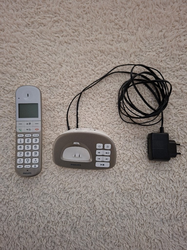 PHILIPS XL495 Draadloze vaste telefoon., Ophalen of Verzenden