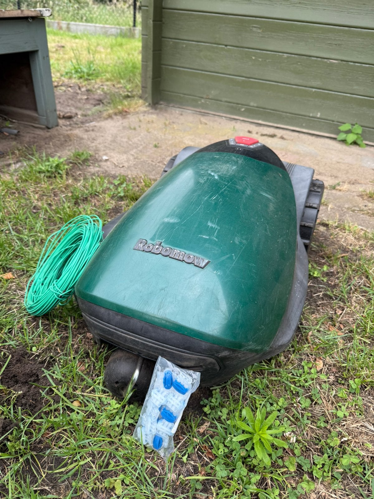 Robotmaaier, Tuin en Terras, Robotmaaiers, Gebruikt, Met regensensor, Bestuurbaar via app, Ophalen