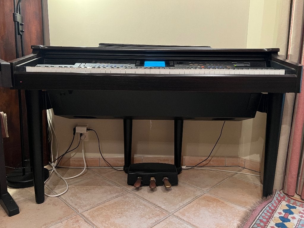 Yamaha claminova cvp105, Musique & Instruments, Enlèvement, Utilisé, Noir, Piano