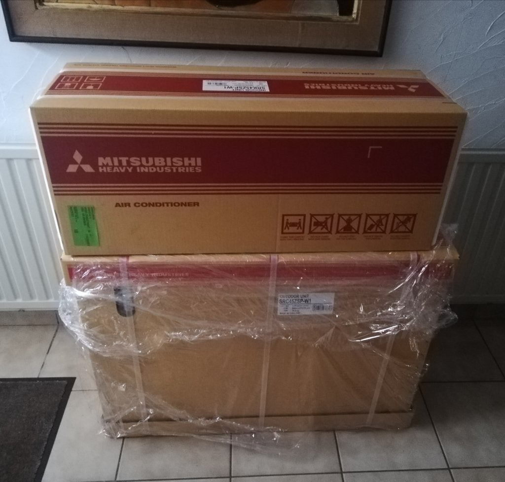 À vendre : Nouvelle climatisation split Mitsubishi SRK45ZSP, Electroménager, Climatiseurs, Neuf, Refroidissement et Déshumidification