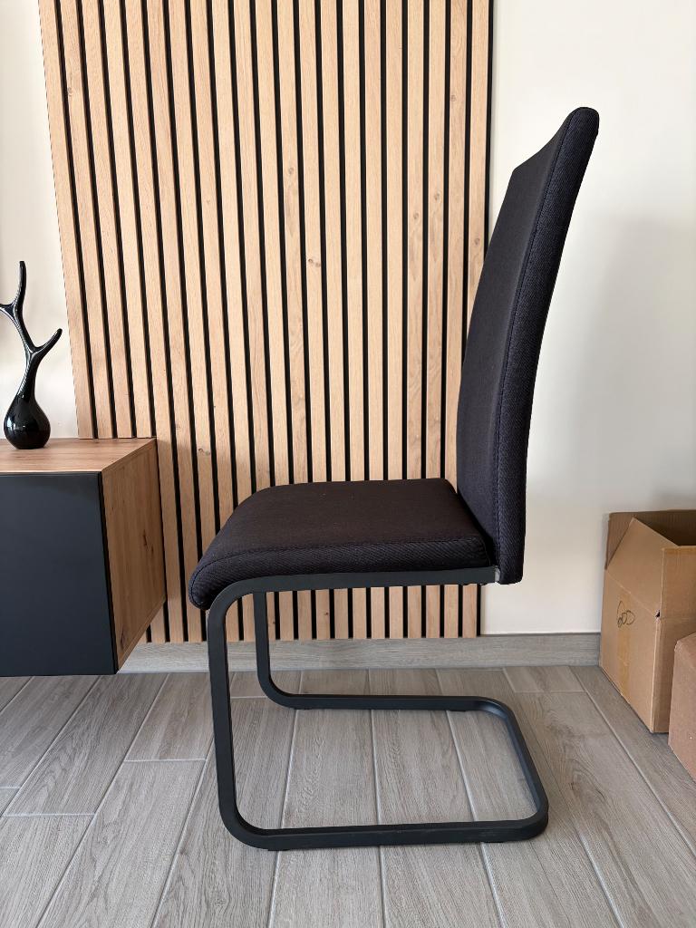 Chaises salle à manger, Enlèvement, Comme neuf, Noir, Cinq, Six Chaises ou plus