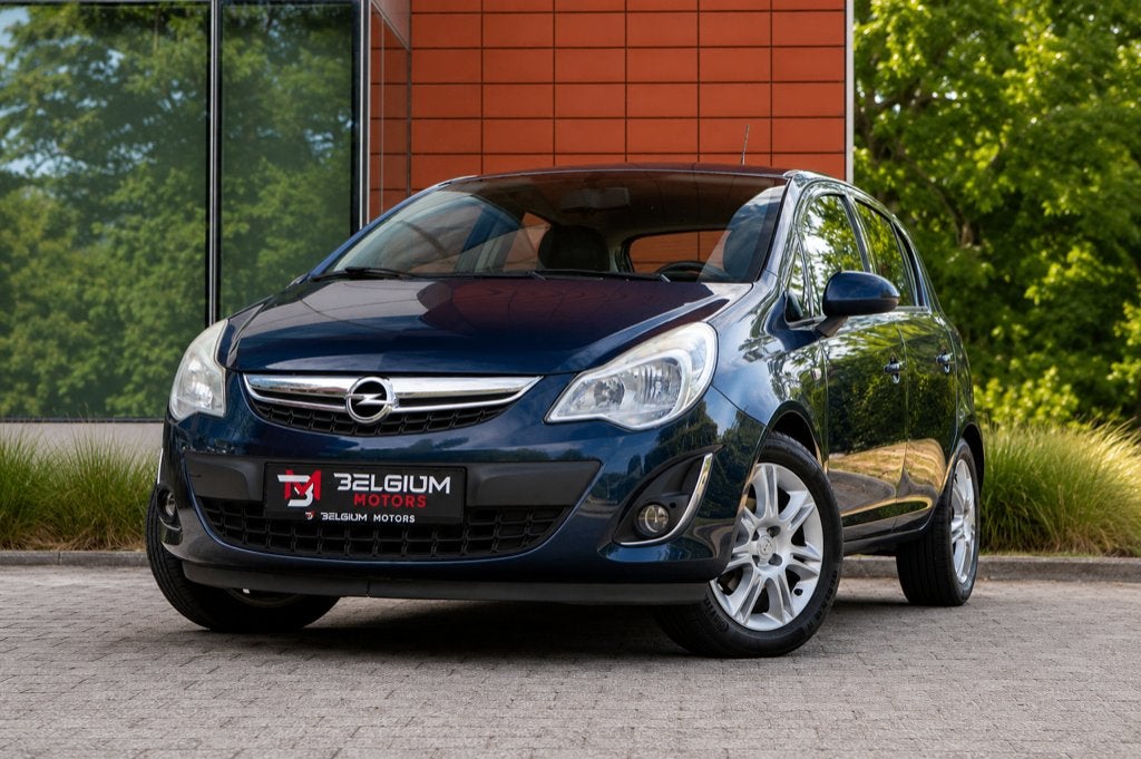 Opel Corsa 1.2i ecoFLEX - 150 jaar - Cruise Control, Euro 5, Blauw, Bedrijf, 5 deurs