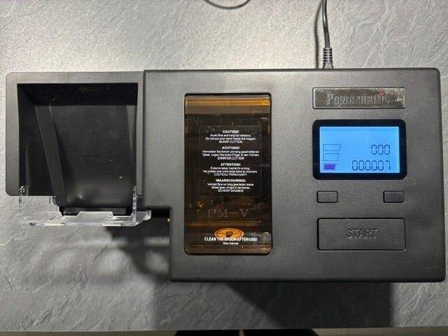 Powermatic 5  elektrische sigarettenmachine (7 sigaretten), Collections, Articles de fumeurs, Briquets & Boîtes d'allumettes, Enlèvement ou Envoi