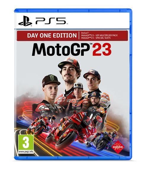 MotoGP 23 Day One Edition PS5 (Playstation 5), Games en Spelcomputers, Games | Sony PlayStation 5, 1 speler, Racen en Vliegen