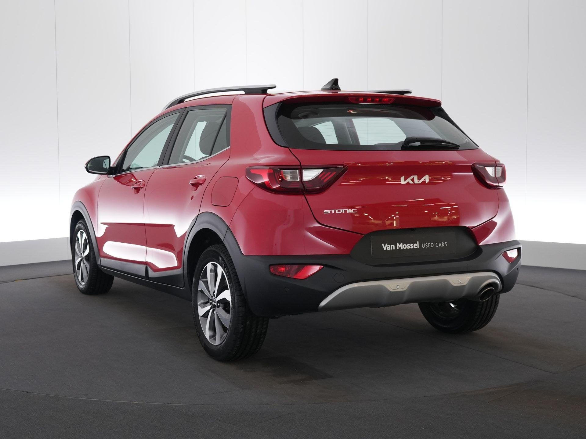 Kia Stonic 1.0 T 100 Pure DCT (automatique), Autos, Kia, Rouge, Entreprise, Electronic Stability Program (ESP), Entretenue par le concessionnaire