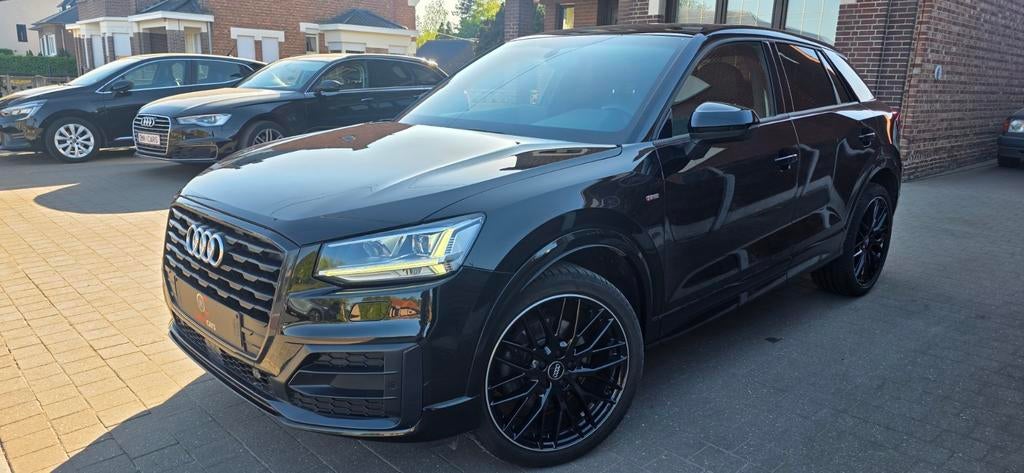Audi Q2 S Line 1.5i / 2020 / 66.000km FULL + GARANTIE, Auto's, 1498 cc, Zwart, Leder, Bedrijf