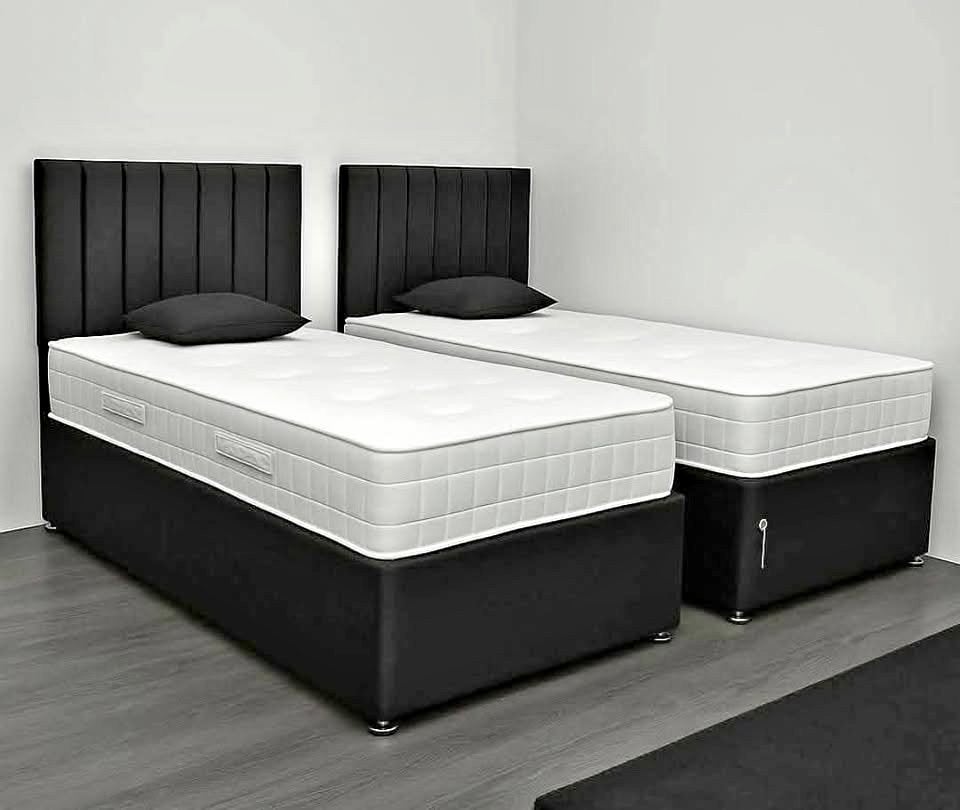 Bed met matras – Cash bij levering, Verzenden, Nieuw, Tweepersoons, Overige kleuren