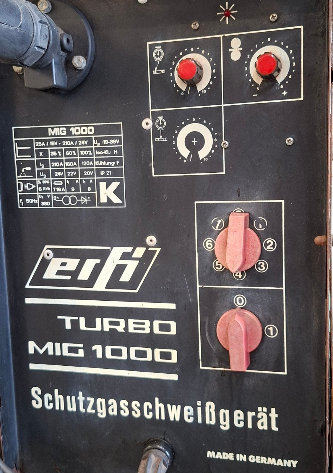 Lasapparaat met CO2 , Halfautomaat , Erfi Record,, Ophalen, CO2