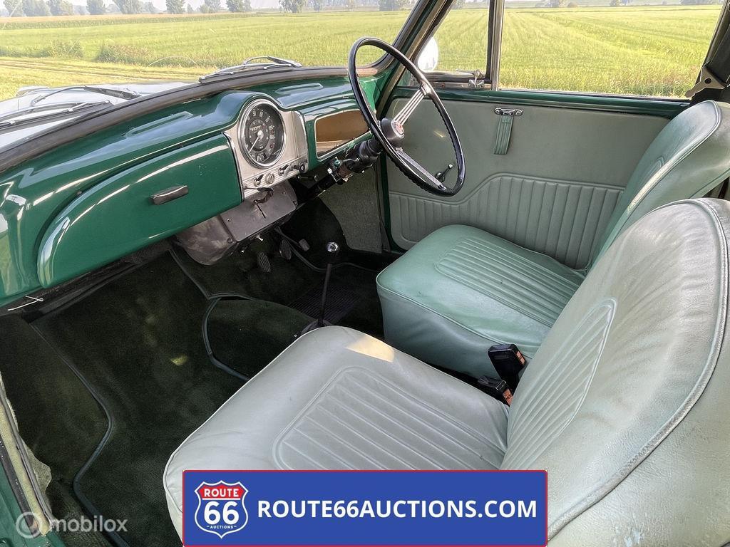 Morris Minor 1000 Traveller | 1969 | Route 66 Auctions, Auto's, Oldtimers, Overige merken, Zwart, Bedrijf, Handgeschakeld