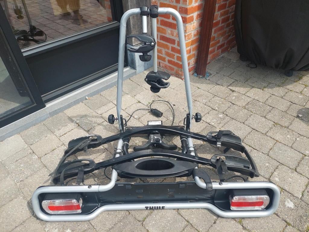Fietsendrager Thule EuroRide 940 voor 2 fietsen, Ophalen, 2 fietsen, Zo goed als nieuw, Trekhaakdrager