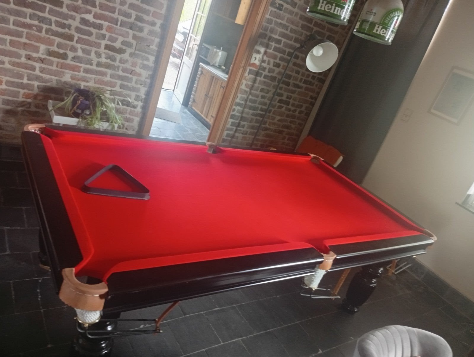 Nieuwe snookertafel, Sport en Fitness, Biljarten en Poolen, Ophalen, Snookertafel