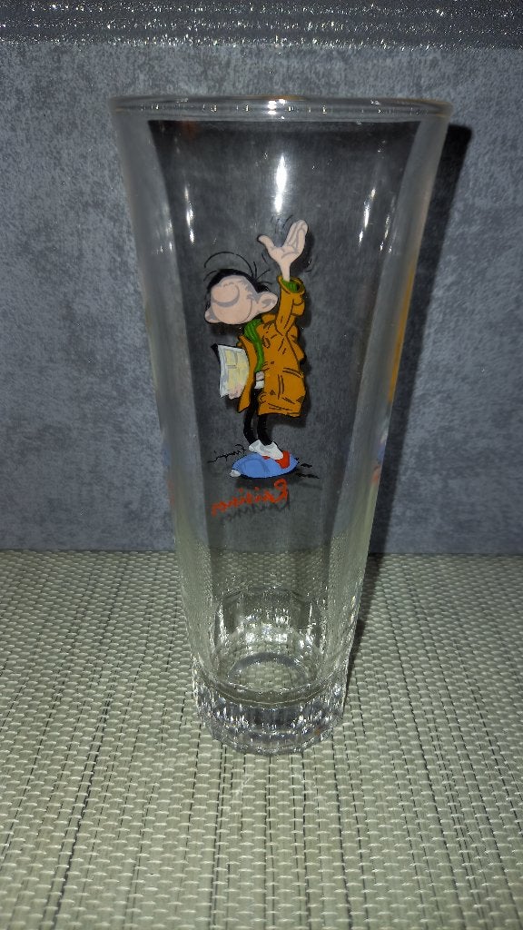 Guust Flater glas, Ophalen of Verzenden, Guust of Robbedoes, Zo goed als nieuw, Gebruiksvoorwerp